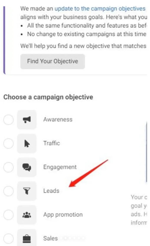 Facebook表单线索投放指南